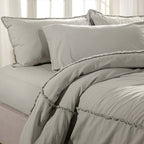 Σετ Παπλωματοθήκη Charisma Natural Collection 230X250 Mint Green